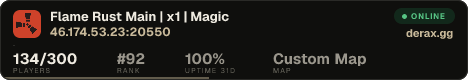 Flame Rust — Main | Классика x1 | Magic
