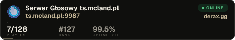 Serwer Głosowy ts.mcland.pl