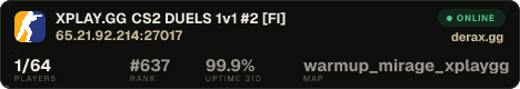 XPLAY.GG • CS2 DUELS 1v1 #2 • [FI]