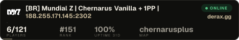 [BR] Mundial Z | Chernarus Vanilla + 1PP |