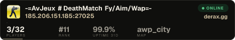 -=AvJeux # DeathMatch Fy/Aim/Wap=-