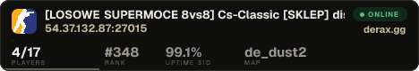 ★ [LOSOWE SUPERMOCE 8vs8] ★Cs-Classic★ [SKLEP] ★ discor