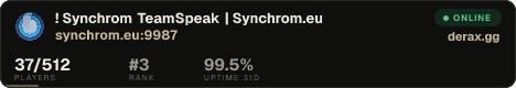 !➽ Synchrom TeamSpeak | »Synchrom.eu
