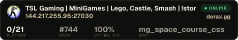 TSL Gaming | MiniGames | Lego, Castle, Smash | !store