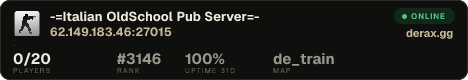 -=Italian OldSchool Pub Server=-