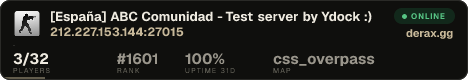 [España] ABC Comunidad - Test server by Ydock :)