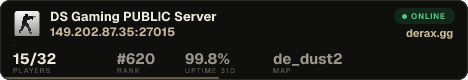 DS Gaming P͇̿U͇̿B͇̿L͇̿I͇̿C͇̿ Server