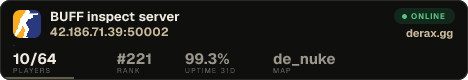 BUFF inspect server