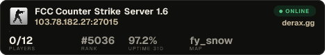 FCC Counter Strike Server 1.6