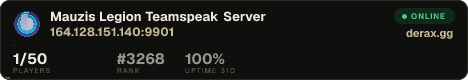 Mauzis Legion Teamspeak Server