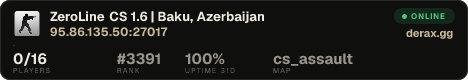 ZeroLine CS 1.6 | Baku, Azerbaijan