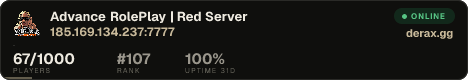 Advance RolePlay | Red Server