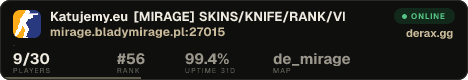 ███ ★ Katujemy.eu ★ [MIRAGE] SKINS/KNIFE/RANK/VI