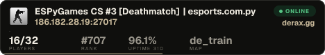 » ESPyGames CS #3 [Deathmatch] | esports.com.py