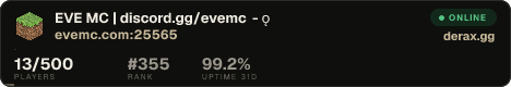 EVE MC | discord.gg/evemc ᴛʜᴇ ꜰʀᴏɴᴛɪᴇʀ - ǫᴜᴇꜱᴛ ᴜᴘᴅᴀᴛᴇ