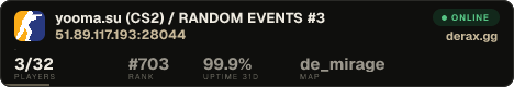███ ➥ yooma.su (CS2) / RANDOM EVENTS #3