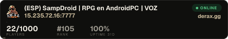 (ESP) SampDroid | RPG en Android·PC | VOZ