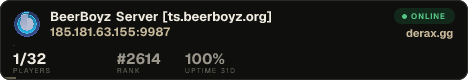 BeerBoyz Server [ts.beerboyz.org]