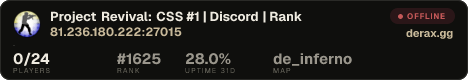 Project Revival: CSS #1 | Discord | Rank