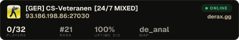 [GER] CS-Veteranen [24/7 MIXED]