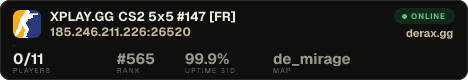 XPLAY.GG • CS2 5x5 #147 • [FR]