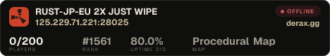 RUST-JP-EU 2X JUST WIPE