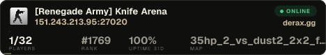 [Renegade Army] Knife Arena