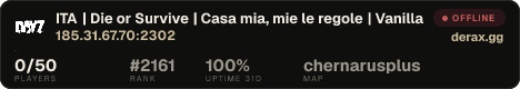 ITA | Die or Survive | Casa mia, mie le regole | Vanilla+
