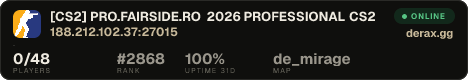 ★ [CS2] PRO.FAIRSIDE.RO 2026 PROFESSIONAL CS2