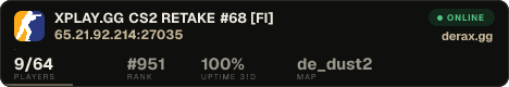XPLAY.GG • CS2 RETAKE #68 • [FI]