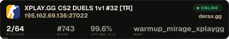 XPLAY.GG • CS2 DUELS 1v1 #32 • [TR]