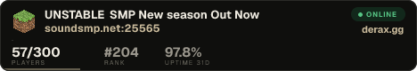UNSTABLE SMP New season Out Now