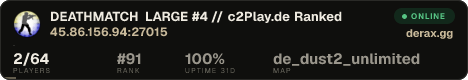 ▅ ▆ ▇ DEATHMATCH LARGE #4 // c2Play.de ★ Ranked