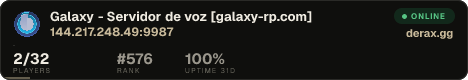 Galaxy - Servidor de voz [galaxy-rp.com]