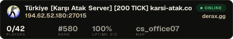 Türkiye [Karşı Atak Server] [200 TICK] karsi-atak.com.tr