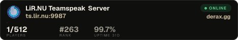 LiR.NU Teamspeak Server