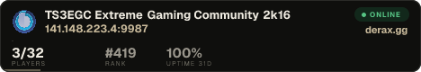 TS3EGC ★ Extreme ★ Gaming ★ Community ★ 2k16