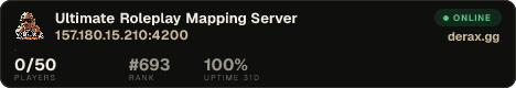 Ultimate Roleplay Mapping Server