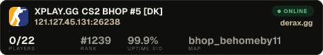 XPLAY.GG • CS2 BHOP #5 • [DK]