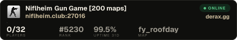 Niflheim Gun Game [200 maps]