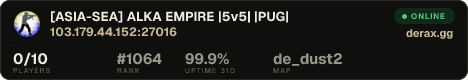 [ASIA-SEA] ALKA EMPIRE |5v5| |PUG|