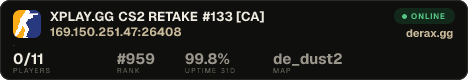 XPLAY.GG • CS2 RETAKE #133 • [CA]