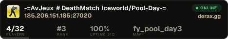 -=AvJeux # DeathMatch Iceworld/Pool-Day-=