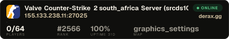 Valve Counter-Strike 2 south_africa Server (srcds1002-jnb1.213.