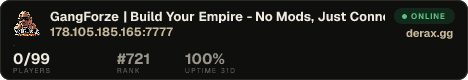 GangForze | Build Your Empire - No Mods, Just Connect