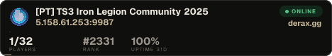 [PT] TS3 Iron Legion Community 2025