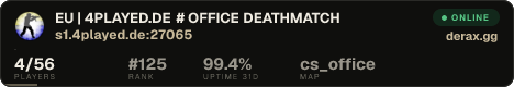 ❱❱ EU | 4PLAYED.DE # OFFICE DEATHMATCH ❰❰