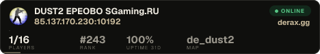 DUST2 ПEPEДOBOЙ SGaming.RU