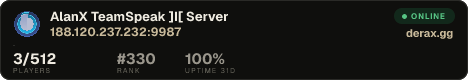 AlanX TeamSpeak ]I[ Server