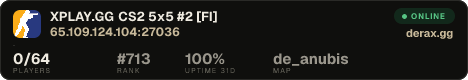 XPLAY.GG • CS2 5x5 #2 • [FI]